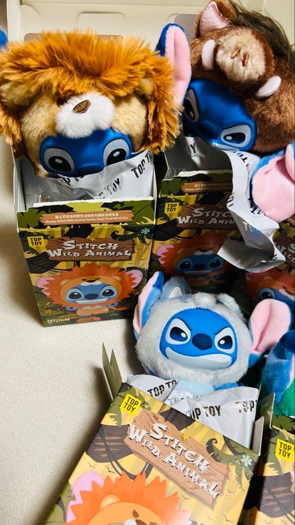 スティッチ TOPTOY ワイルドアニマル　WILD animal 6個セット