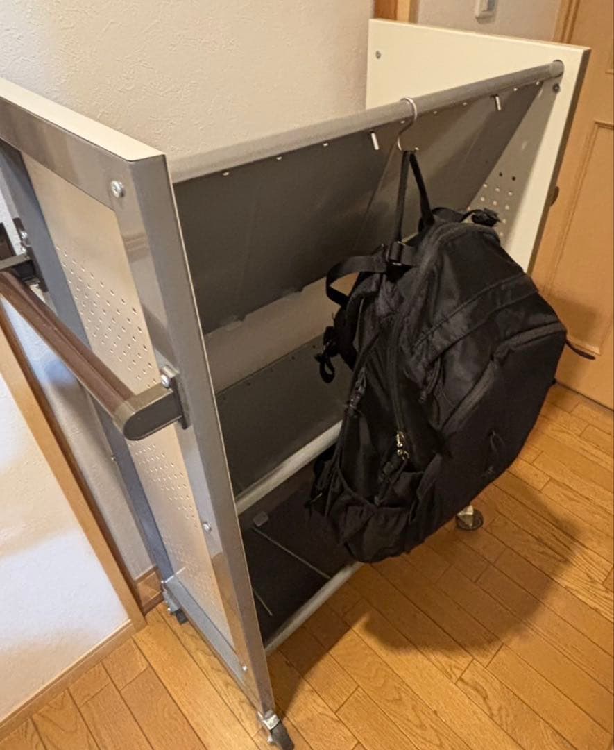 Hiyaya　林製作所　ファイルワゴン 可動　本棚　②