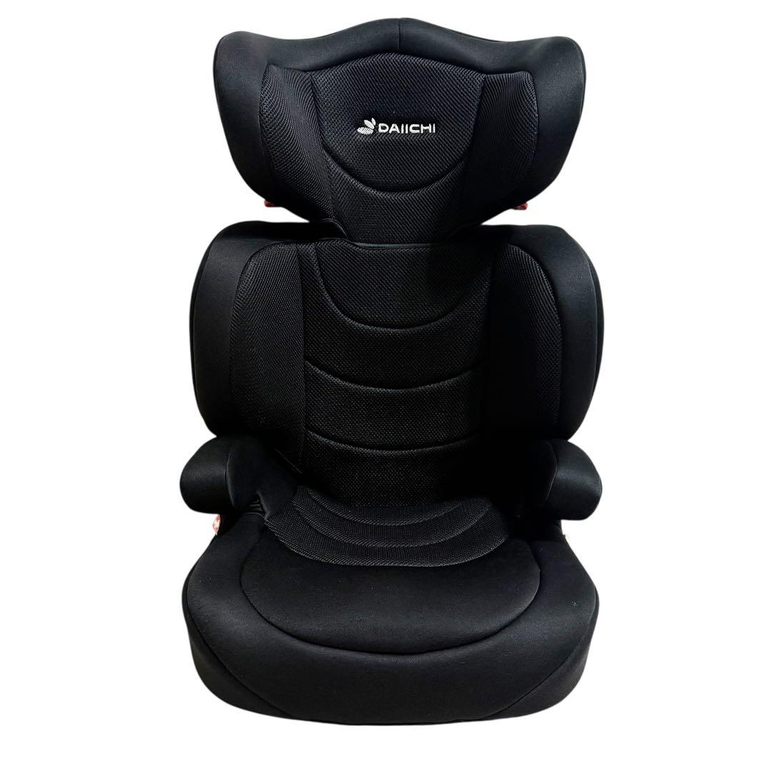 【美品】DAIICHI イノフィックス ジュニアシート ISOFIX ブラック