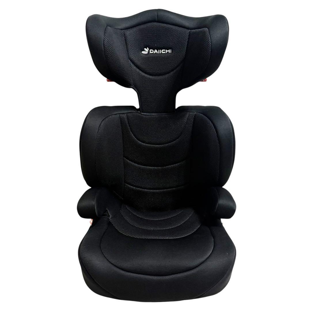 【美品】DAIICHI イノフィックス ジュニアシート ISOFIX ブラック