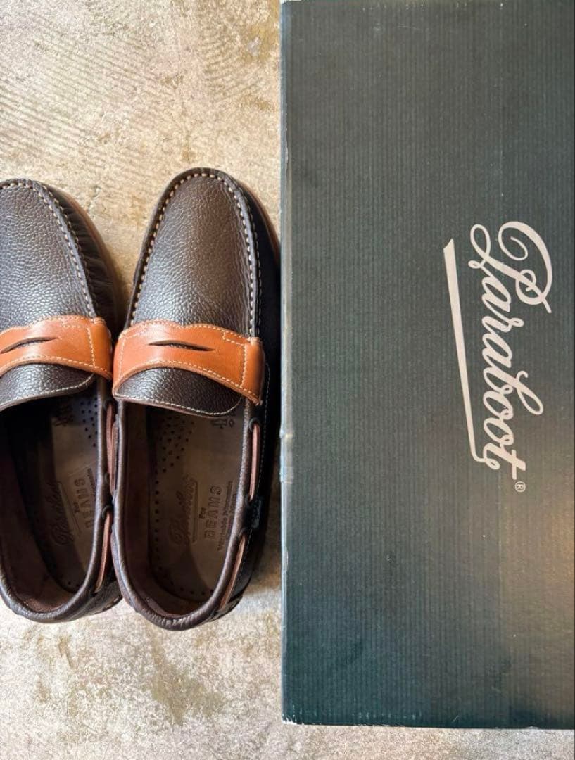 【ビームス別注】【新品未使用】パラブーツ　Corsica ブラウン 25.5cm