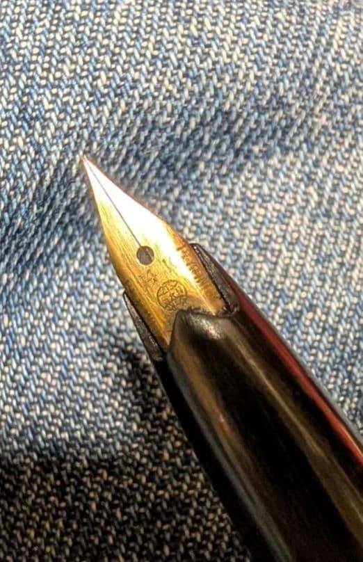 黒い万年筆3本セット