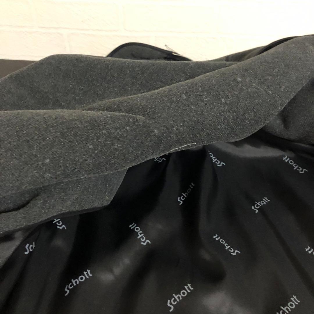 美品 schott レザージャケット141 36サイズ ライナー付き