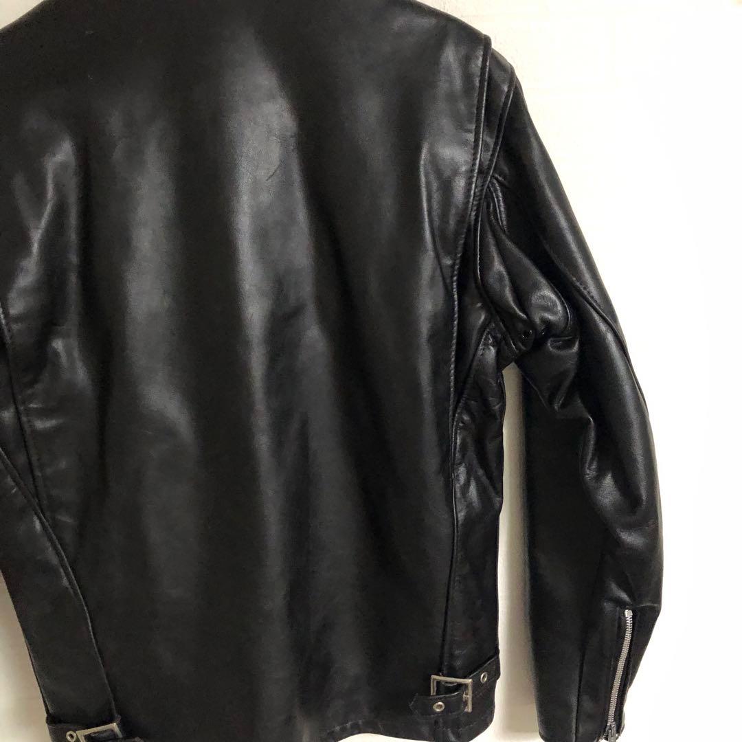 美品 schott レザージャケット141 36サイズ ライナー付き