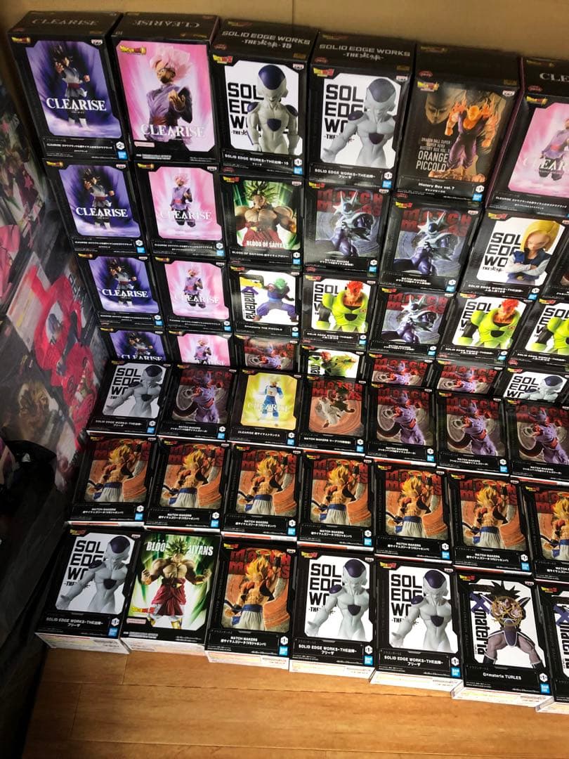 ドラゴンボール フィギュア ブロリー　フリーザ　ゴジータ　クウラ　18号63個③