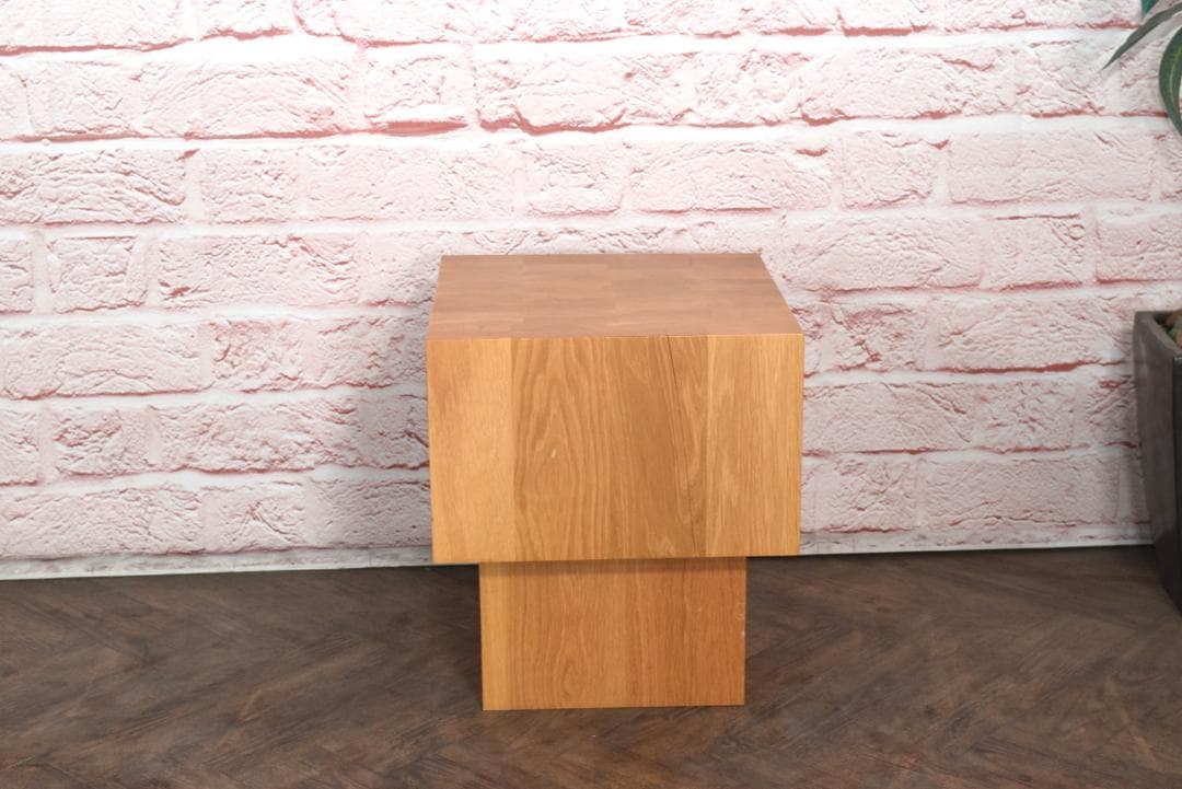 専用IDEE/イデー チェス サイド テーブル スクエアa ホワイトオーク