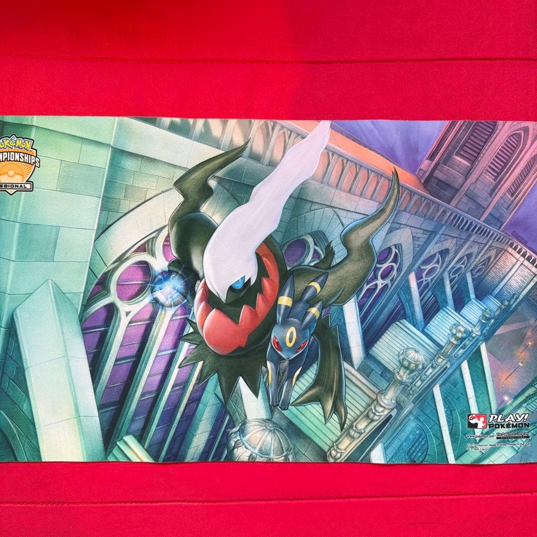 【特価】ブラッキー　ダークライ　プレイマット　海外限定　タッグチーム