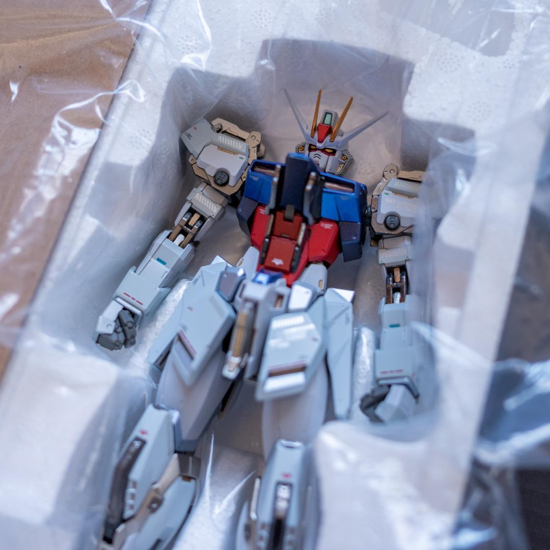 【L BUILD】ストライクガンダム&エールストライカー メタルビルド