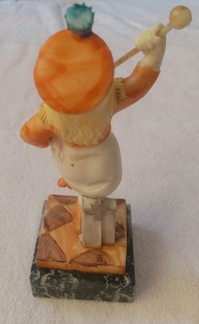 置物 楽隊　3体 　イタリア製　アンティーク