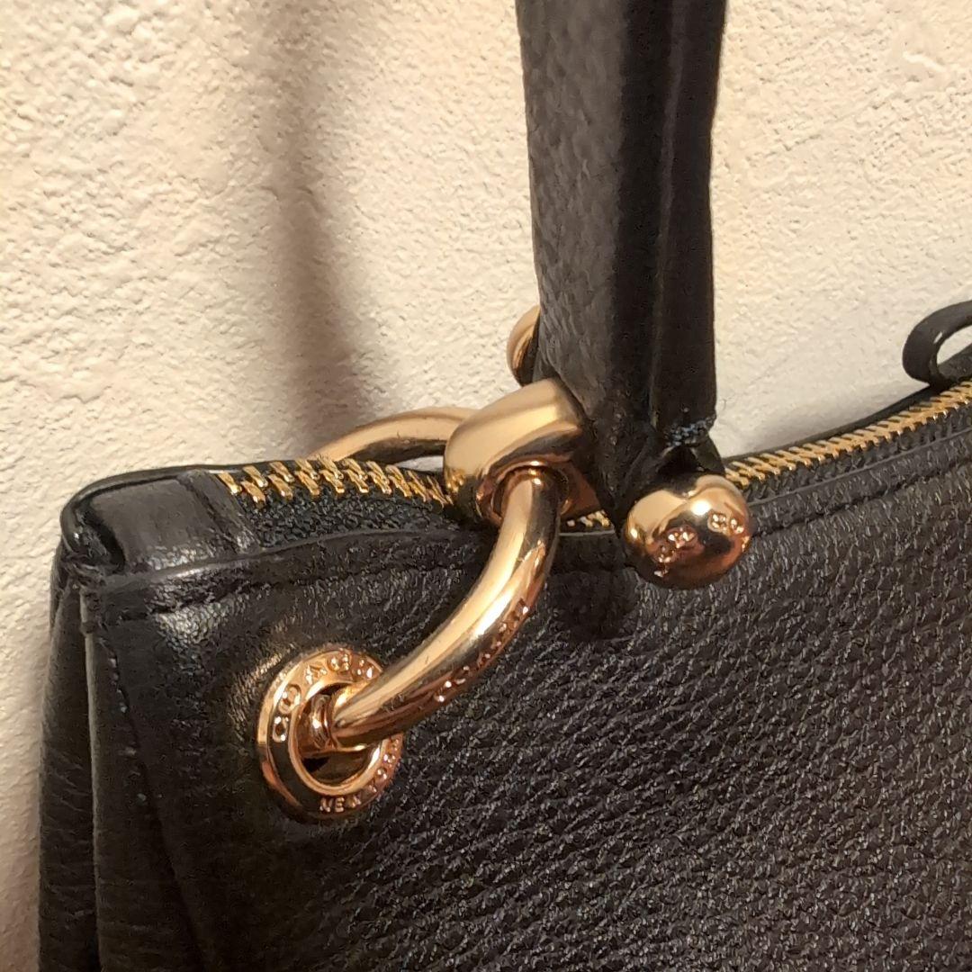極美品 COACH コーチ ミア ワンショルダー 2way バッグ レザー 革