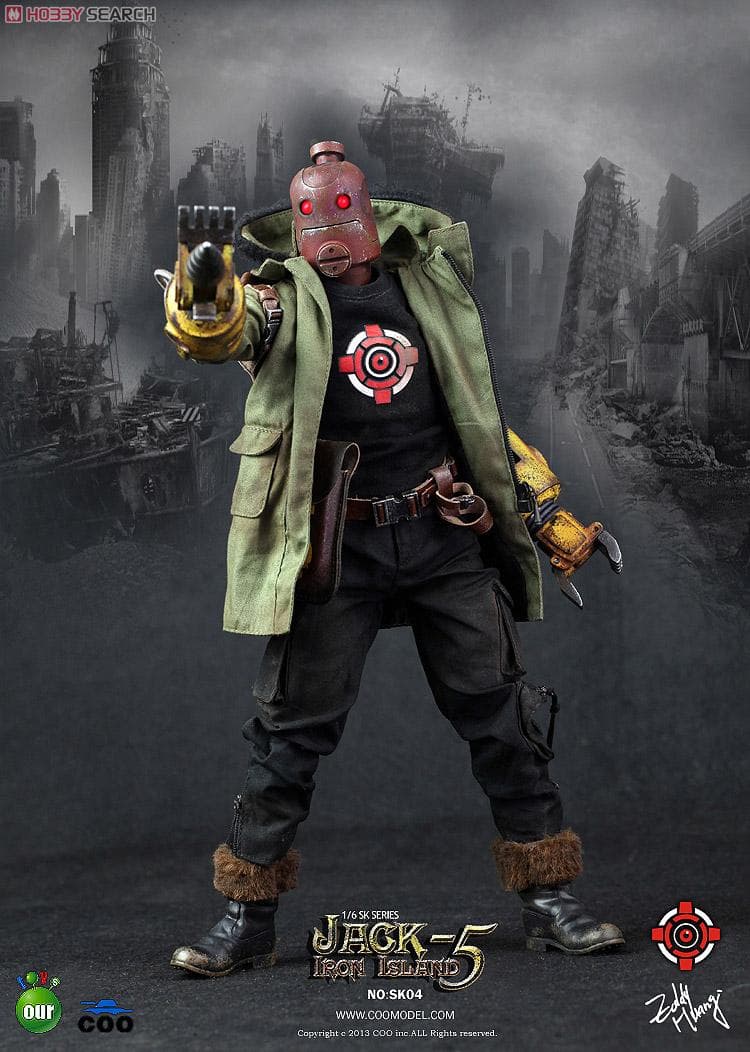 Cooモデル 1/6 ジャック5 バケットウィルタイプ ホットトイズ