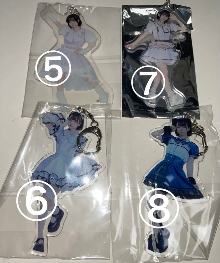 iLiFE!あいすアクリルキーホルダー