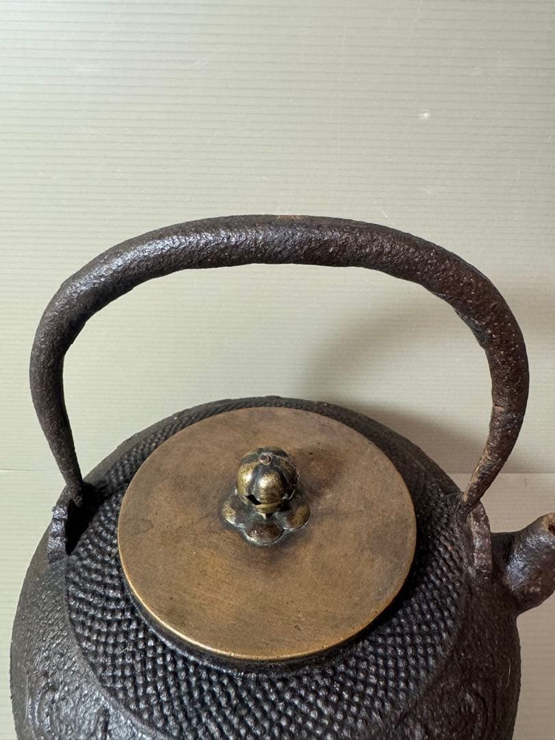 2853 茶道具　龍文堂　鉄瓶