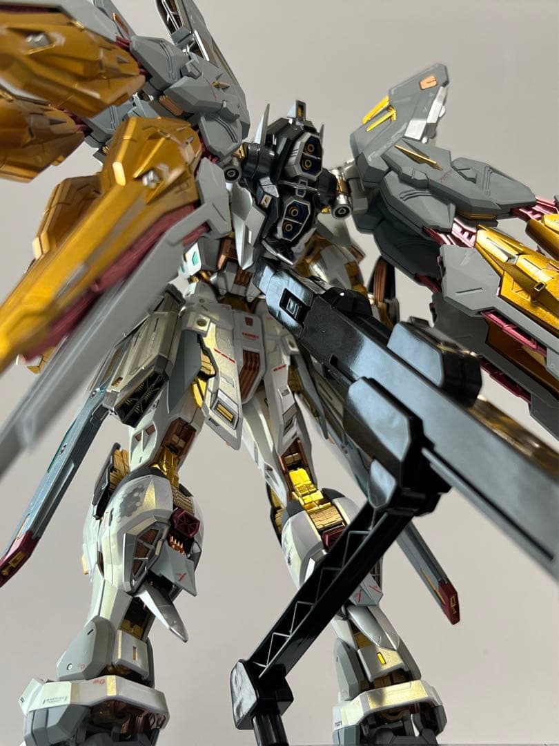 ガンプラ MGEX 1/100 ストライクフリーダムガンダム 塗装完成品
