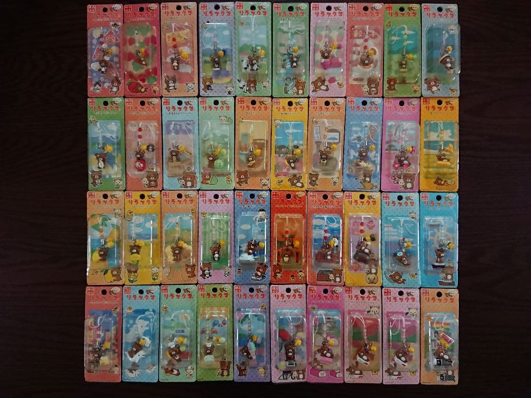 ご当地リラックマ チャームストラップ他 だららん夢紀行 255点
