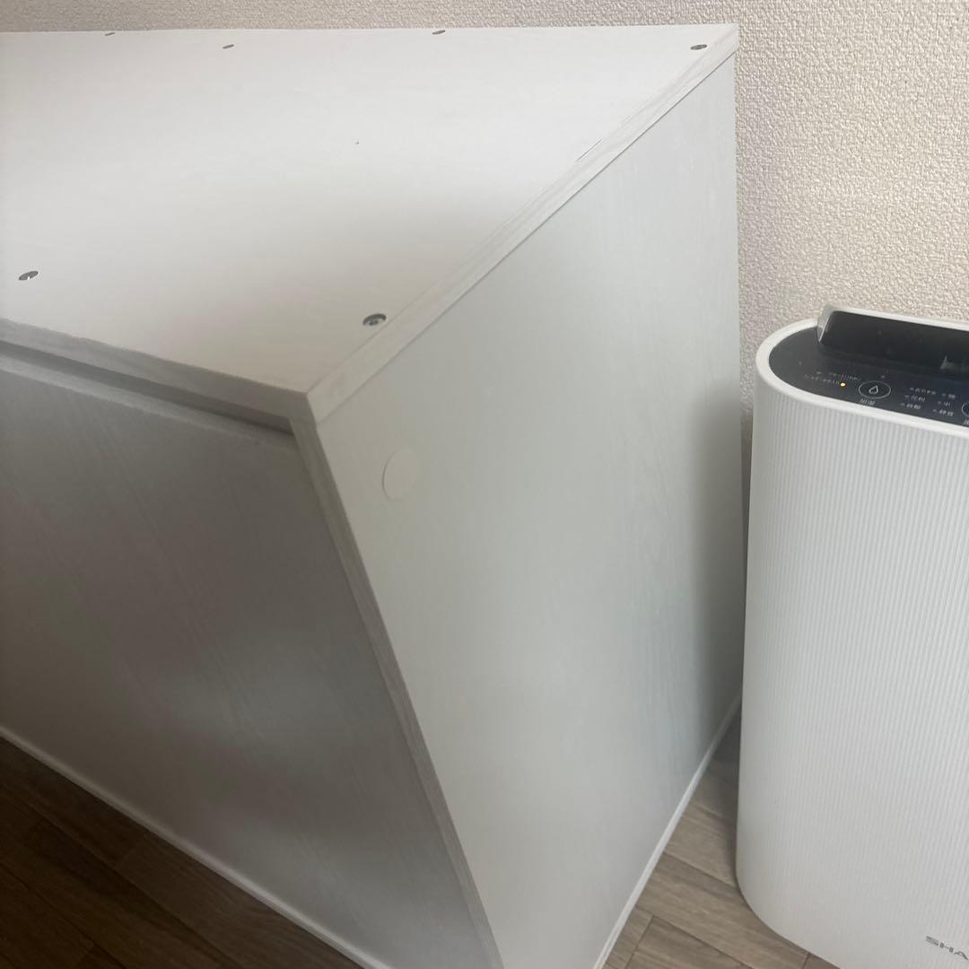 GEX 90cm水槽台　ホワイト