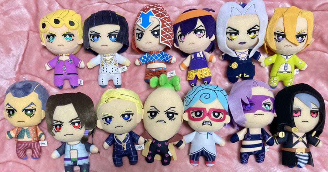 ジョジョの奇妙な冒険 5部 黄金の風 護衛チーム・暗殺チーム　ともぬいセット