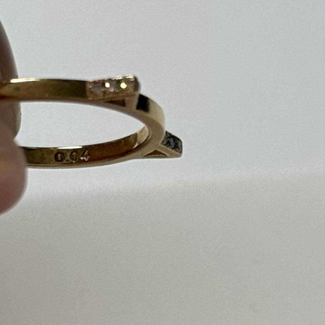 AHKAH キトゥンリング　ピンキーリング　１号　アーカー