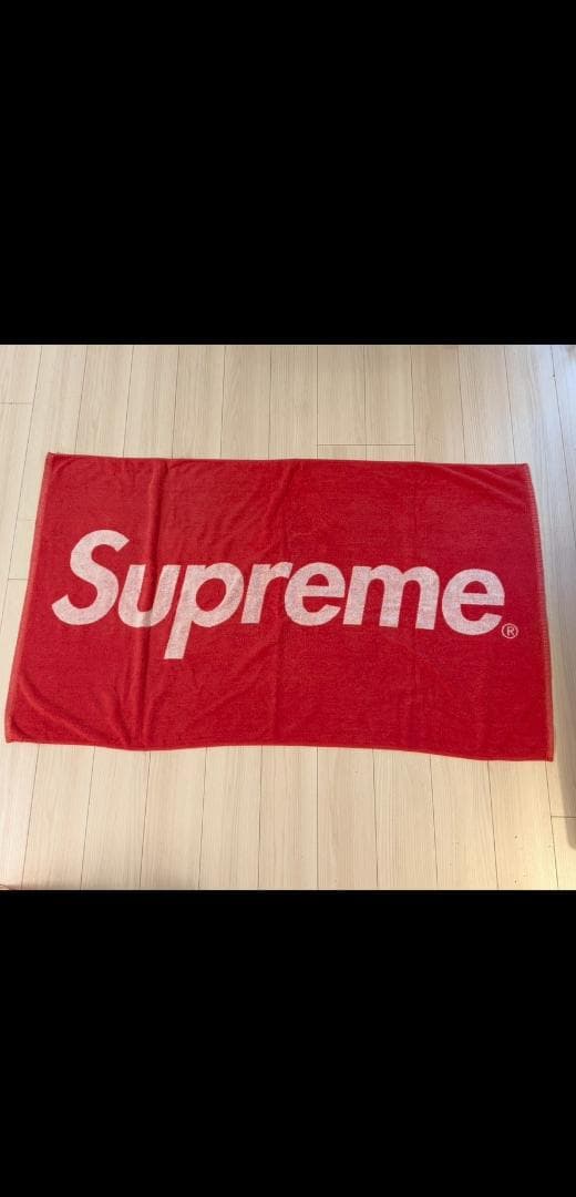 Supreme シュプリーム 大判 ビーチタオル バスタオル