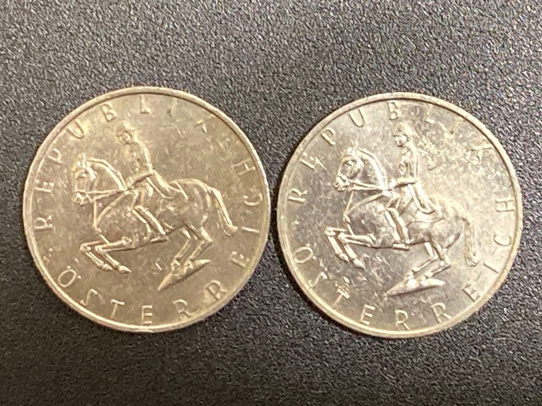 オーストリア 旧紙幣 ＆ 旧硬貨