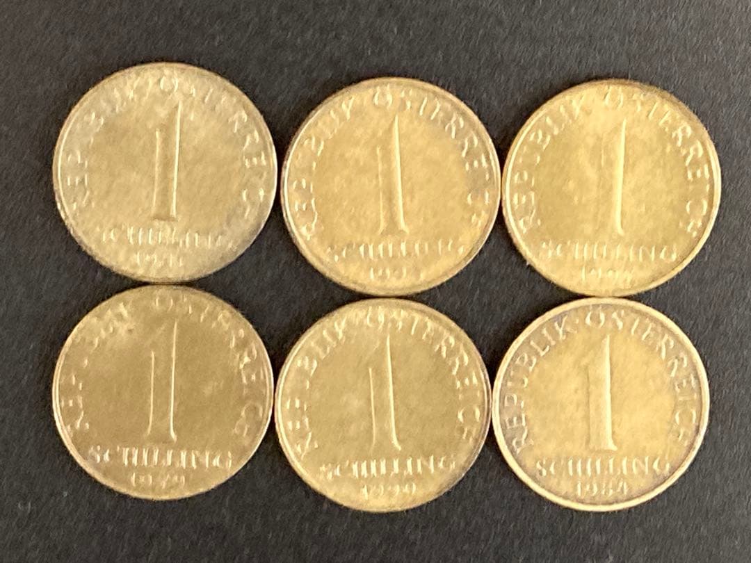 オーストリア 旧紙幣 ＆ 旧硬貨