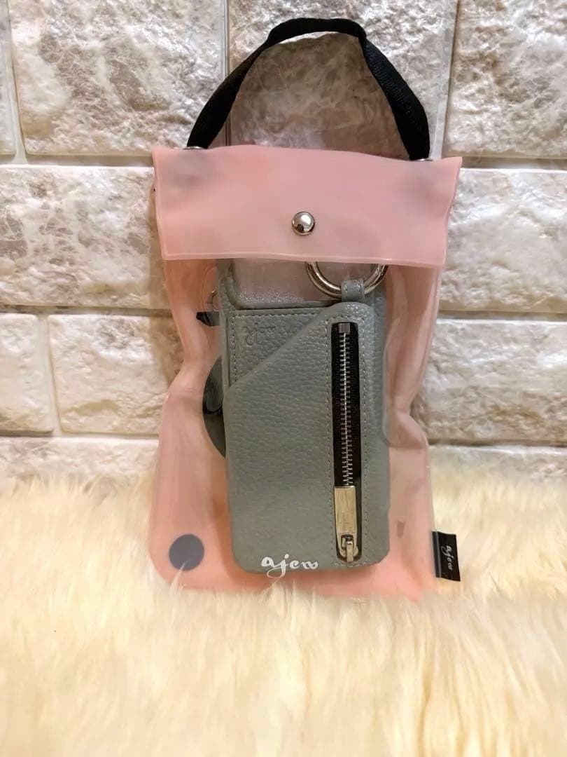 新品ajew iPhone17proケース　ブルー