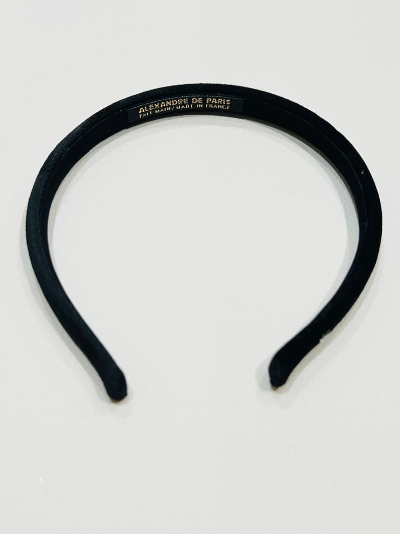 Alexandre de Paris ブラックヘアバンド
