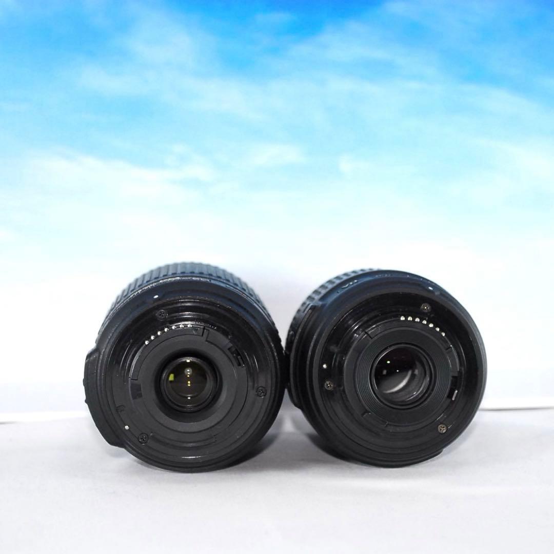❤️Nikon レンズ2本セット❤️18-55mm ＋ 55-200mm✨動作良好✨