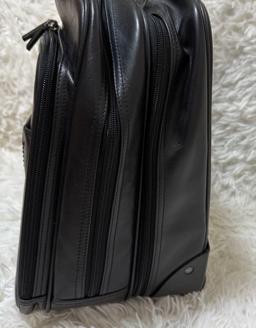 Bally レザーキャリーバック　トラベルバック　本革