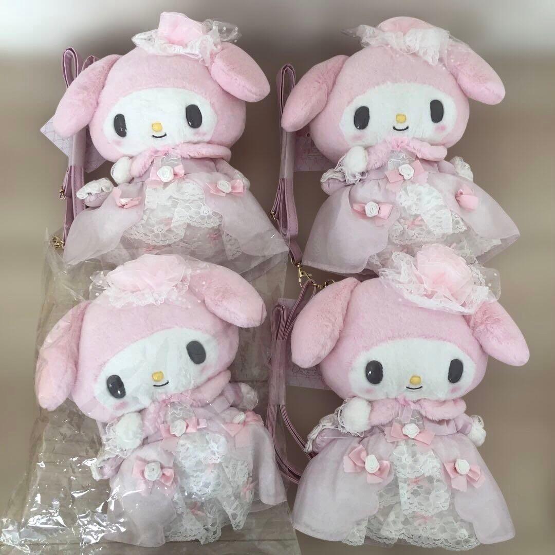 レディ マイメロディ ぬいぐるみ ショルダーバッグ　4点