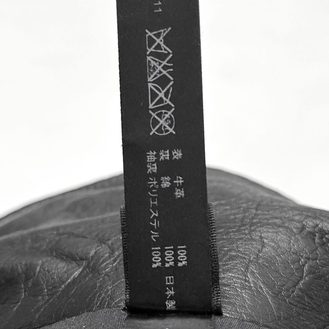 wjk カルぺディエムレザー ライダースジャケット(S)