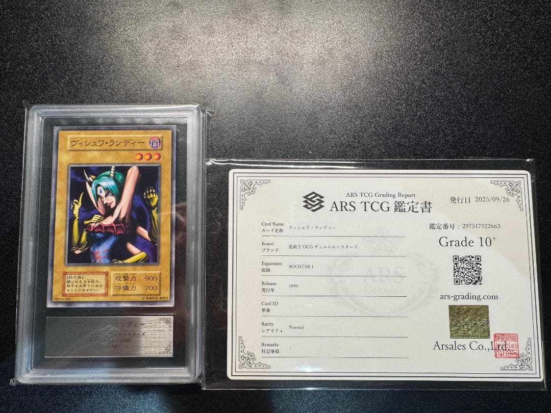 【ARS10⁺】【世界に1枚】遊戯王　BOOSTER1　ヴィシュワ・ランディー