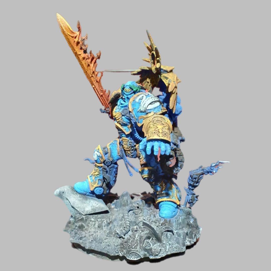 ウォーハンマー40,000 ロブート・グィリマン　　塗装完成