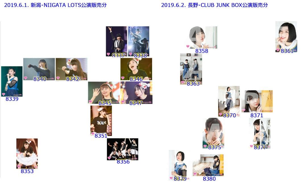 私立恵比寿中学（エビ中） 公式生写真　8141〜8524　バラ売り可