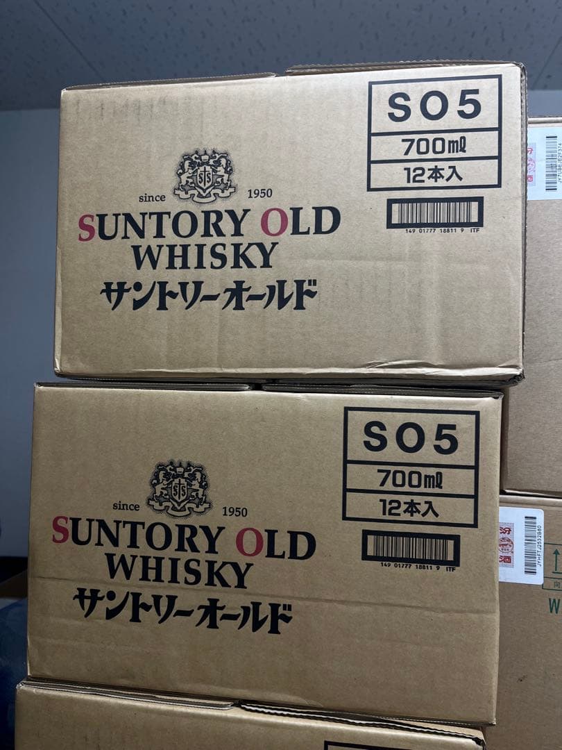 《ケースで出品》 サントリーOld Whisky 700ml 43%12本セット