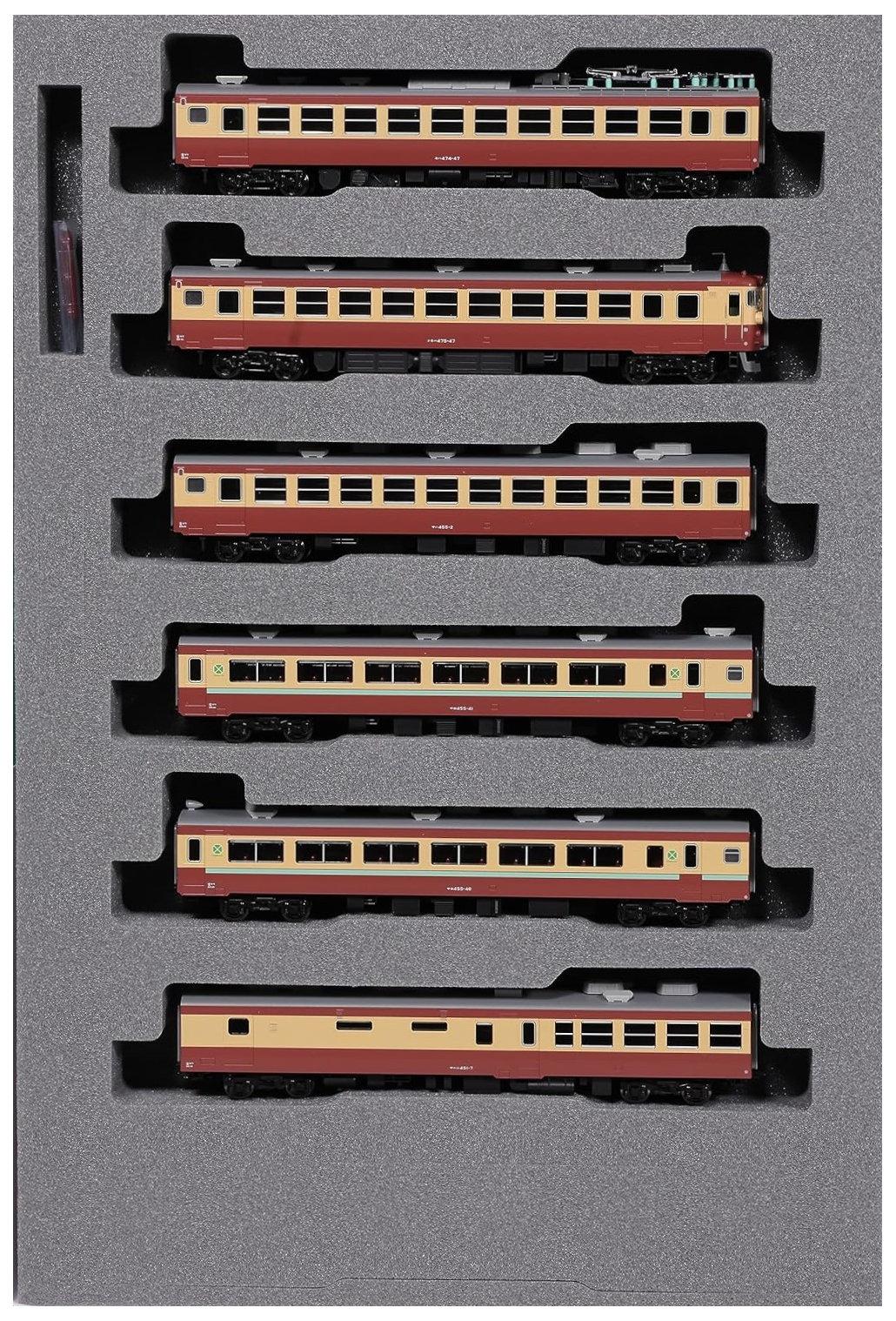 KATO 10-1635 475系 急行「立山・ゆのくに」 6両増結セット