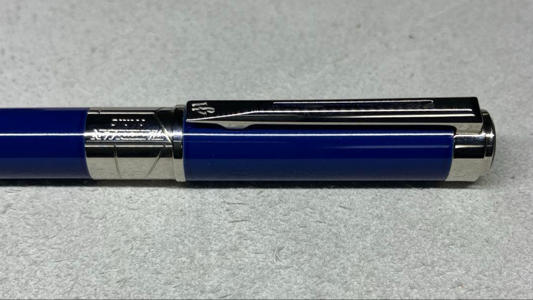 WATERMAN パースペクティブ万年筆 F細字 CTブルー コンバーター付き
