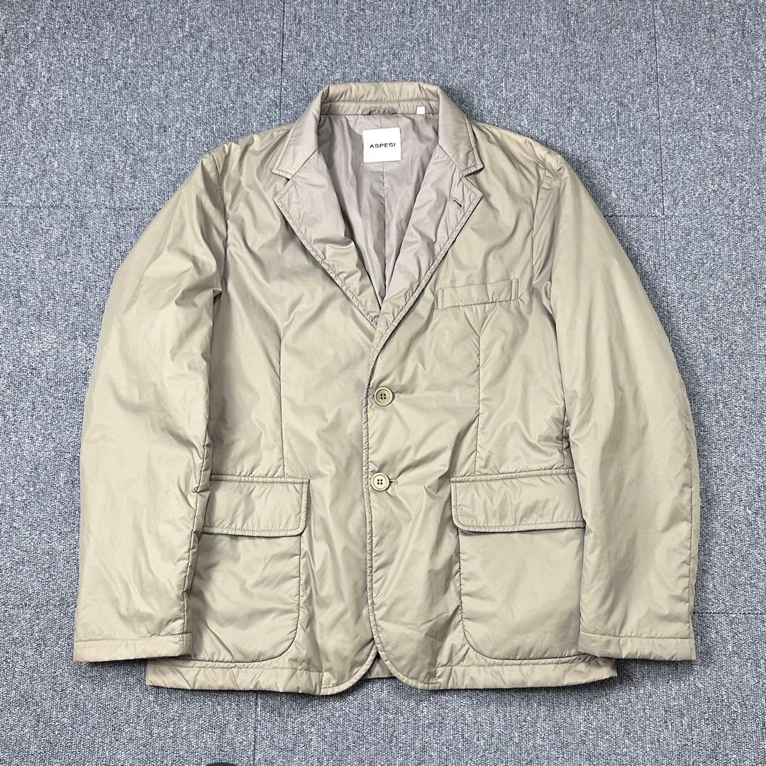 ASPESI パファージャケット パーカー 中綿 テーラードジャケット アスペジ