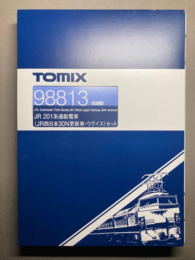 室内灯付 201系 JR西日本 30N更新車 ウグイスTOMIX 98813