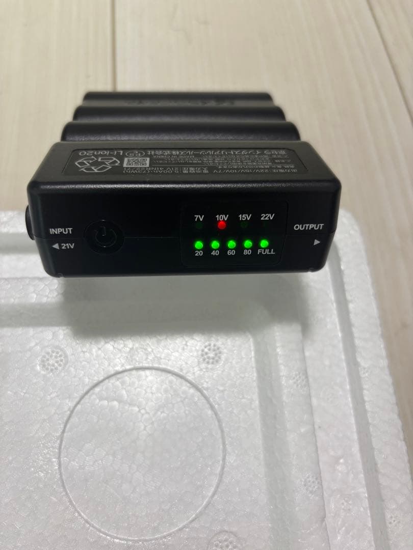 ちょバートル空調ファンバッテリーセット22v