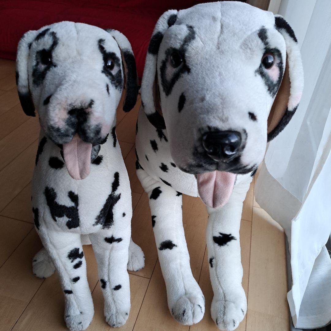 特大ぬいぐるみ　ダルメシアン　犬　インテリア　置物　実寸　コレクション
