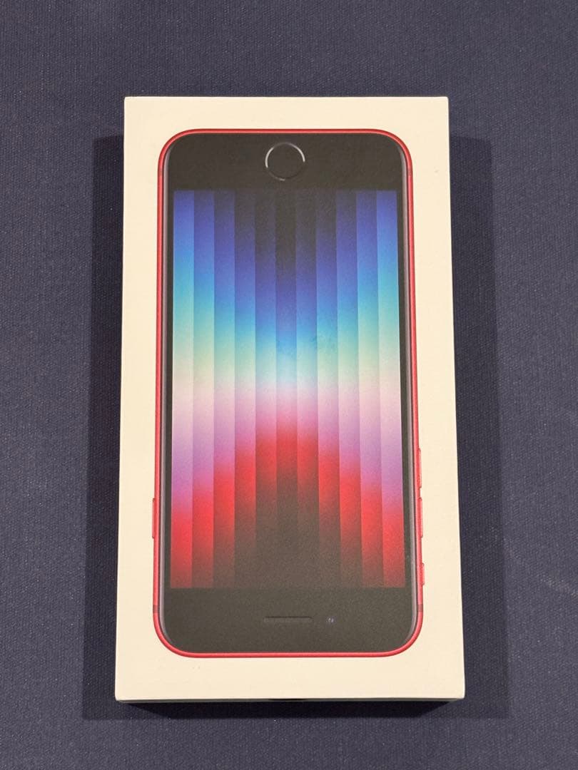 Apple iPhoneSE 3世代　MMYL3J/A 赤