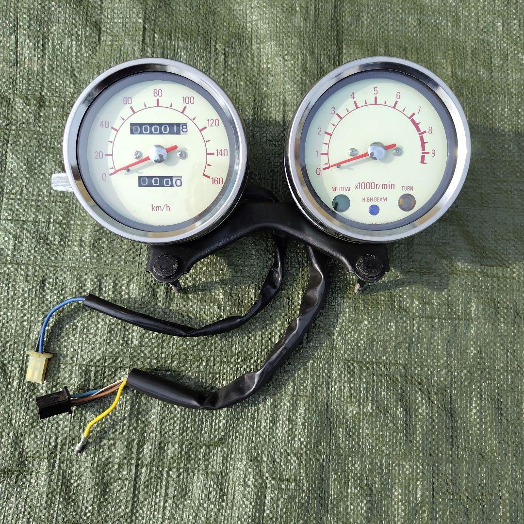 YAMAHA SR400 SR500スピードメーター タコメーター