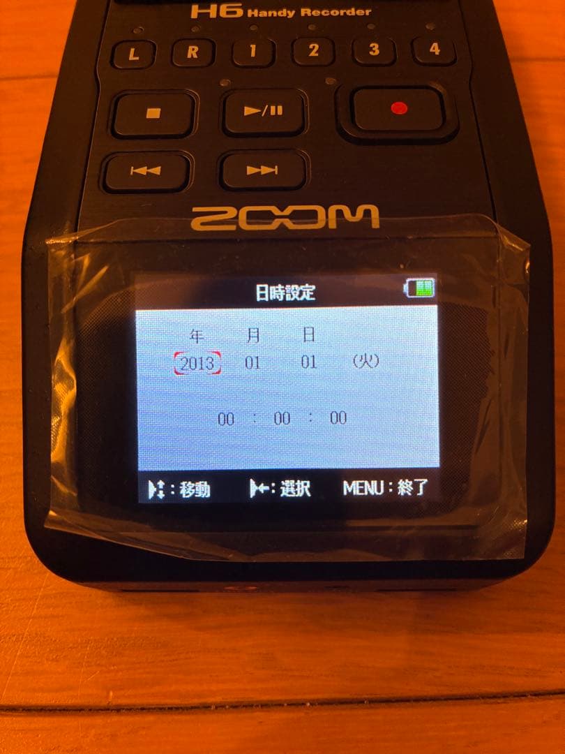 ZOOM H6 BLACK ハンディレコーダー