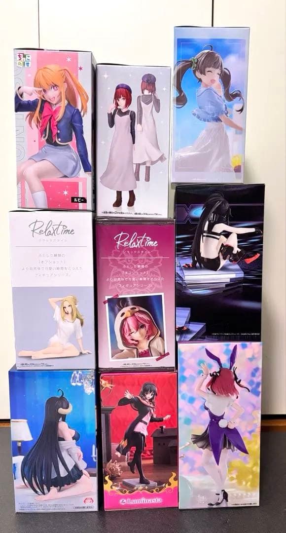 美少女プライズフィギュアまとめ売り