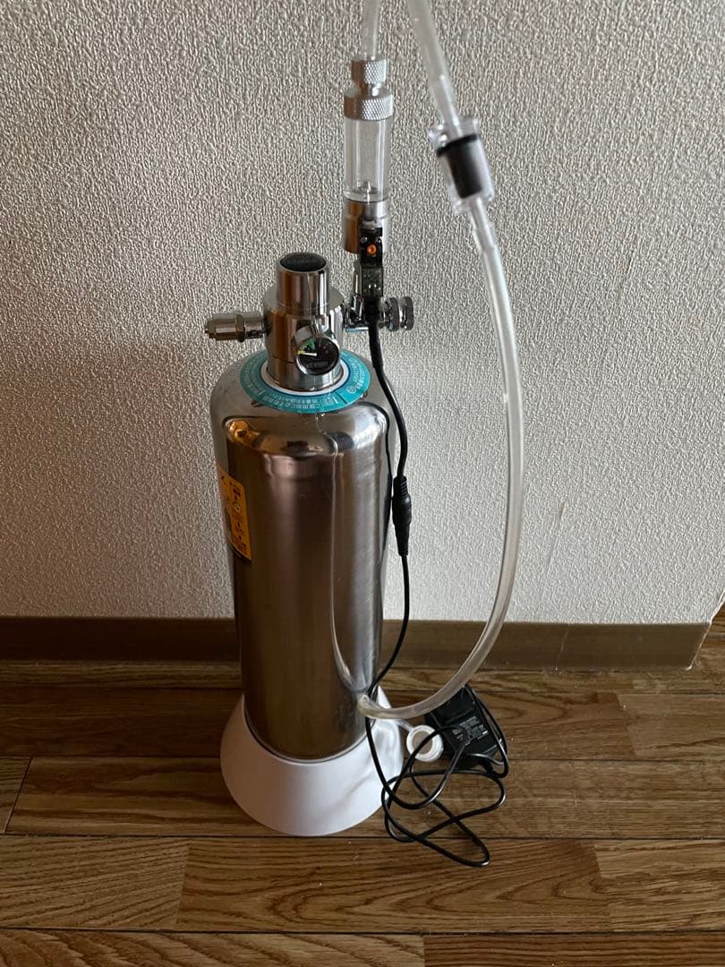 Clscea 水槽用化学反応式CO2ジェネレーターセットG600S2Ｌ電磁弁付き