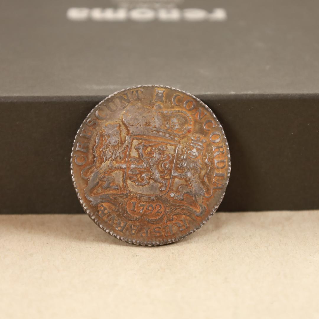 大*生様 1792年 オランダ シルバーライダー銀貨 1デュカトン難破船