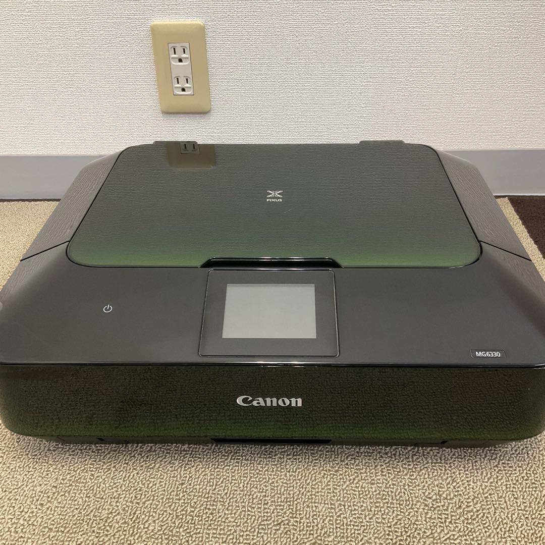 Canon MG6330 インクジェットプリンター ブラック 2500枚以下