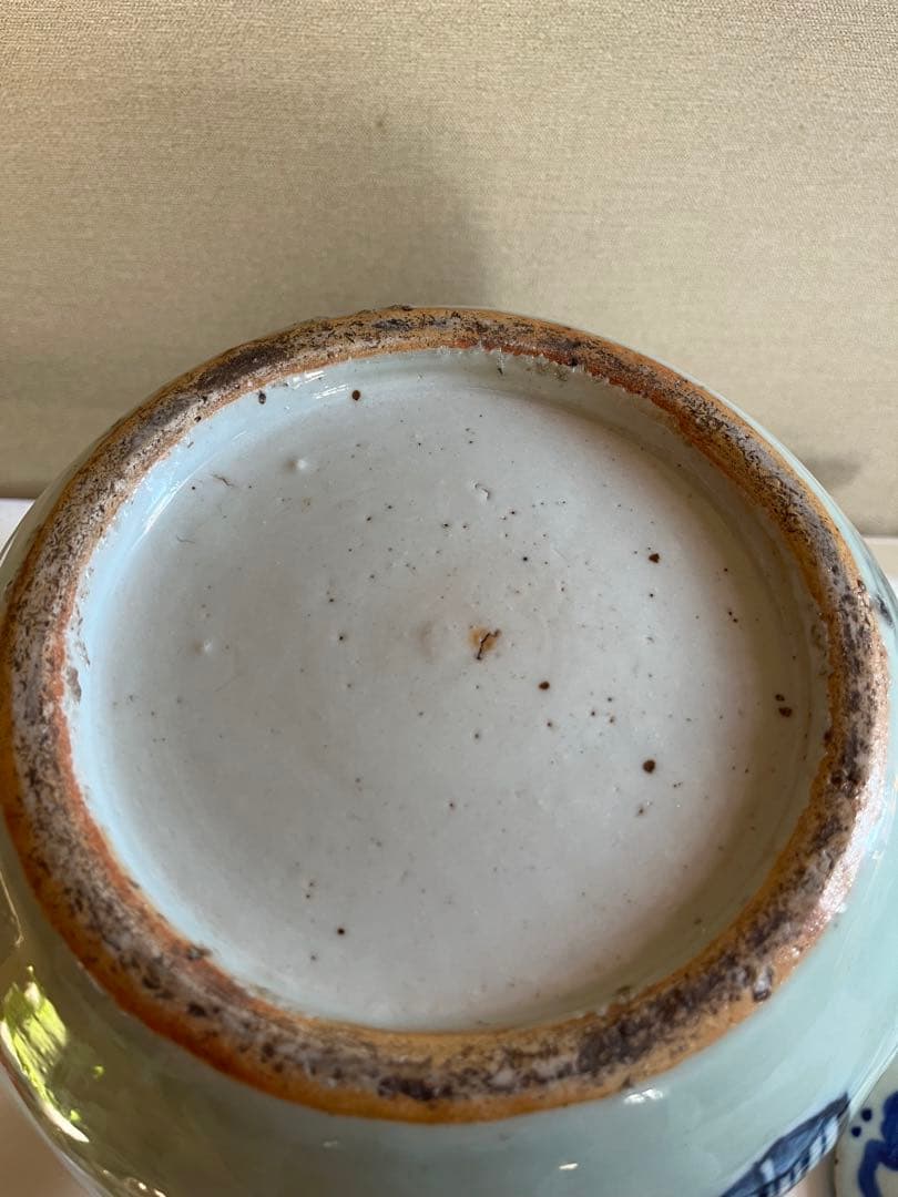 中国美術　蓋物　飾壺　花瓶　清　新渡　煎茶飾