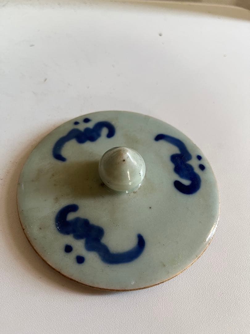 中国美術　蓋物　飾壺　花瓶　清　新渡　煎茶飾